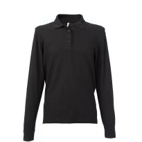 Langärmeliges Arbeitspoloshirt 100% Baumwolle JRC Tunisi Damen 996111