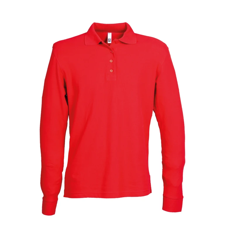 Langärmeliges Arbeitspoloshirt 100% Baumwolle JRC Tunisi Damen 996111