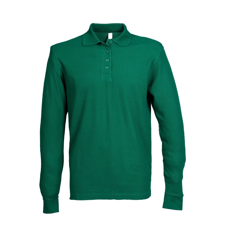 Langärmeliges Arbeitspoloshirt 100% Baumwolle JRC Tunisi Damen 996111
