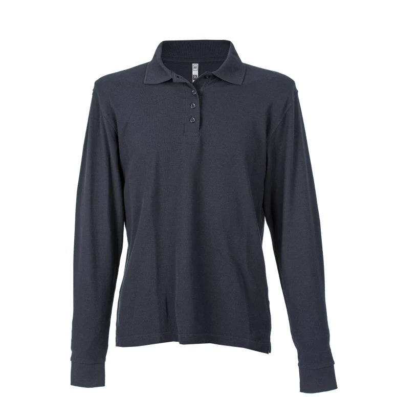 Langärmeliges Arbeitspoloshirt 100% Baumwolle JRC Tunisi Damen 996111