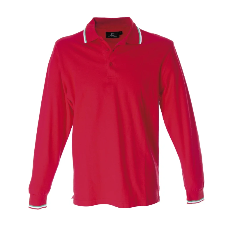 Langärmeliges Arbeitspoloshirt 100% Baumwolle JRC Savona 989843