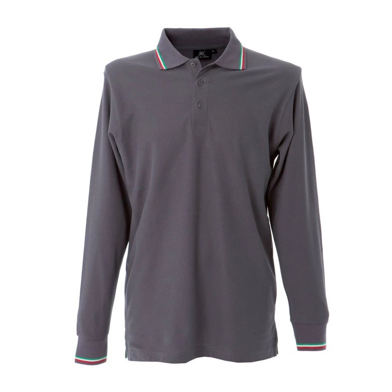 Langärmeliges Arbeitspoloshirt 100% Baumwolle JRC Savona 989843