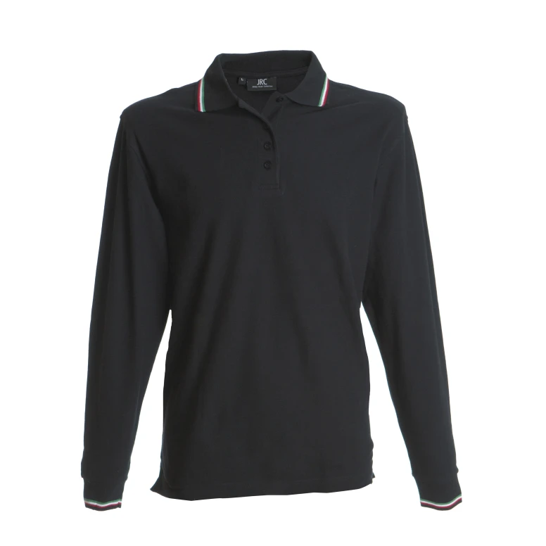 Langärmeliges Arbeitspoloshirt 100% Baumwolle JRC Savona Damen 996101