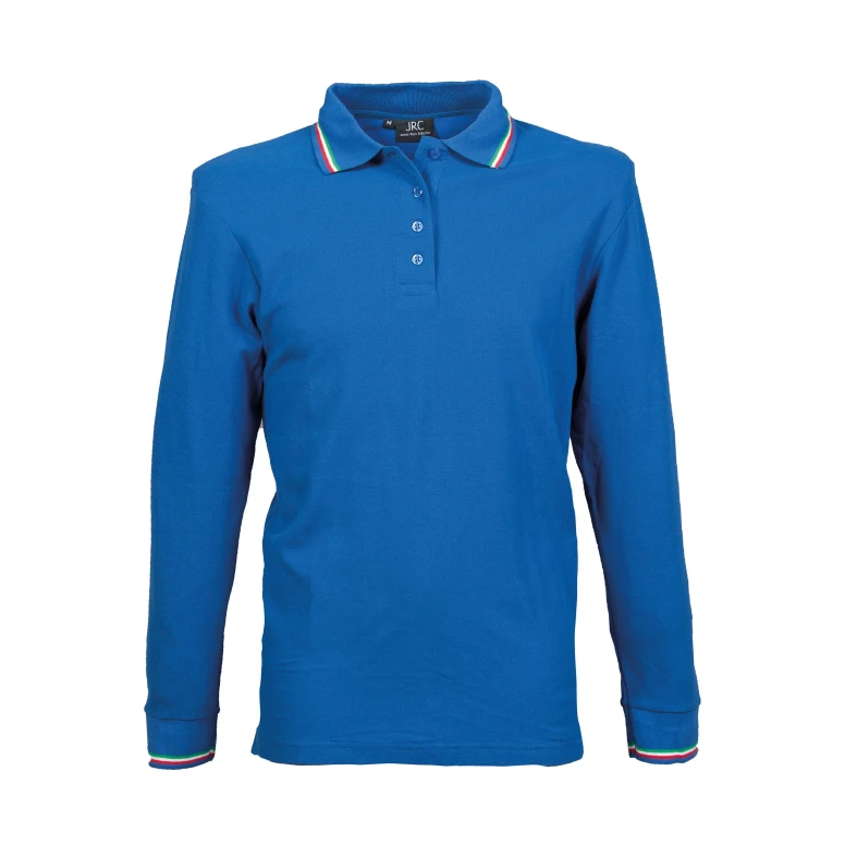 Langärmeliges Arbeitspoloshirt 100% Baumwolle JRC Savona Damen 996101