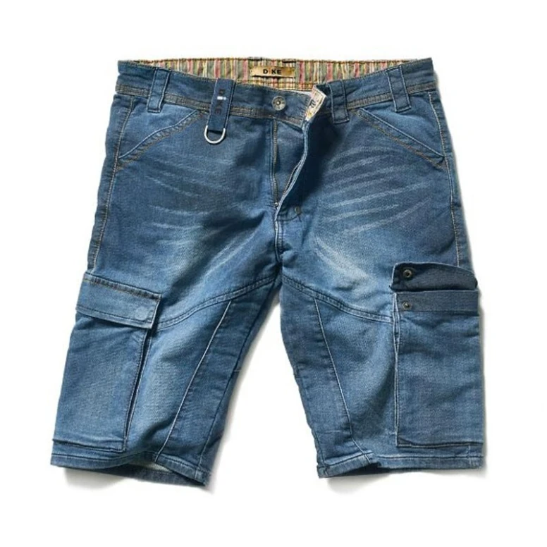 Arbeitsbermuda Dike Picnic in Denim 91113