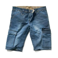 Arbeitsbermuda Dike Picnic in Denim 91113