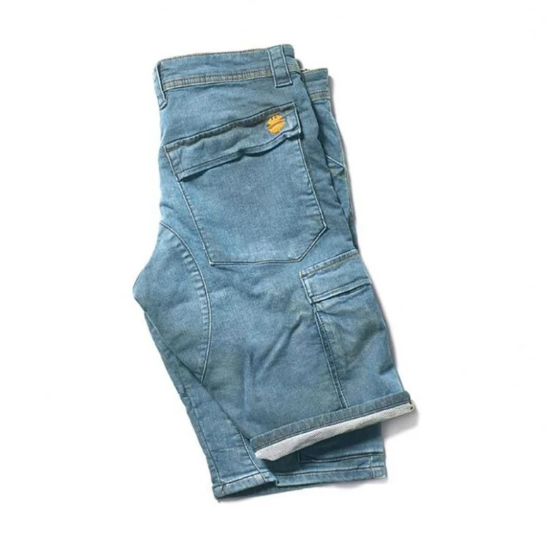 Arbeitsbermuda Dike Picnic in Denim 91113