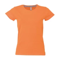 Arbeits-T-Shirt mit Rundhalsausschnitt 100% Baumwolle JRC California Damen 993060