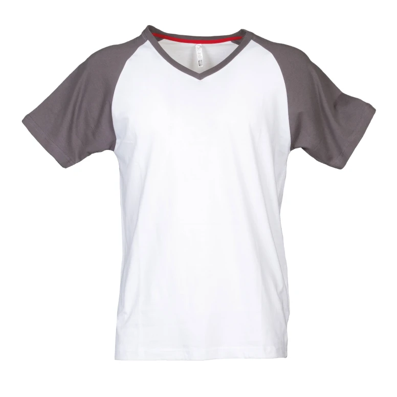 Arbeits-T-Shirt mit V-Ausschnitt 100% Baumwolle JRC Raffaello 993540