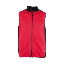 Alles muss raus -  Arbeitsweste Ducati Workwear aus Fleece elastisch INN- RIDE Größe XL Farbe Rot Schwarz