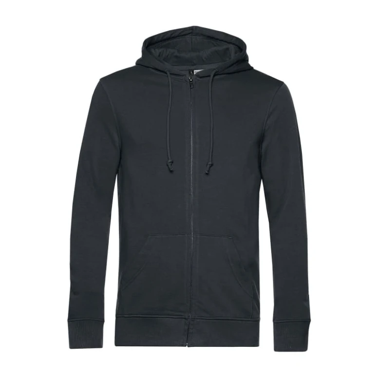 Arbeitsweatshirt Bio Kapuze mit Reißverschluss B&C Collection - BCWU35B