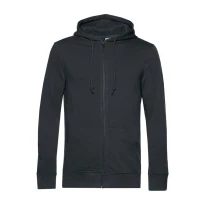 Arbeitsweatshirt Bio Kapuze mit Reißverschluss B&C Collection - BCWU35B