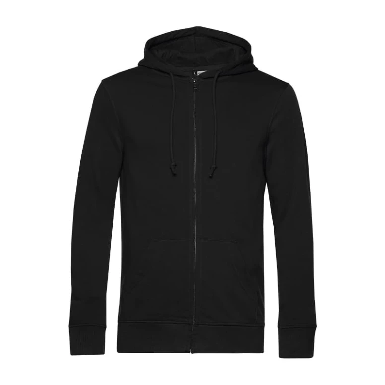 Arbeitsweatshirt Bio Kapuze mit Reißverschluss B&C Collection - BCWU35B