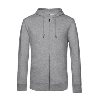 Arbeitsweatshirt Bio Kapuze mit Reißverschluss B&C Collection - BCWU35B