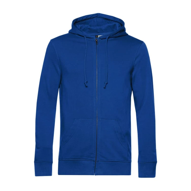 Arbeitsweatshirt Bio Kapuze mit Reißverschluss B&C Collection - BCWU35B