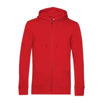 Arbeitsweatshirt Bio Kapuze mit Reißverschluss B&C Collection - BCWU35B