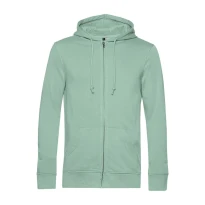 Arbeitsweatshirt Bio Kapuze mit Reißverschluss B&C Collection - BCWU35B