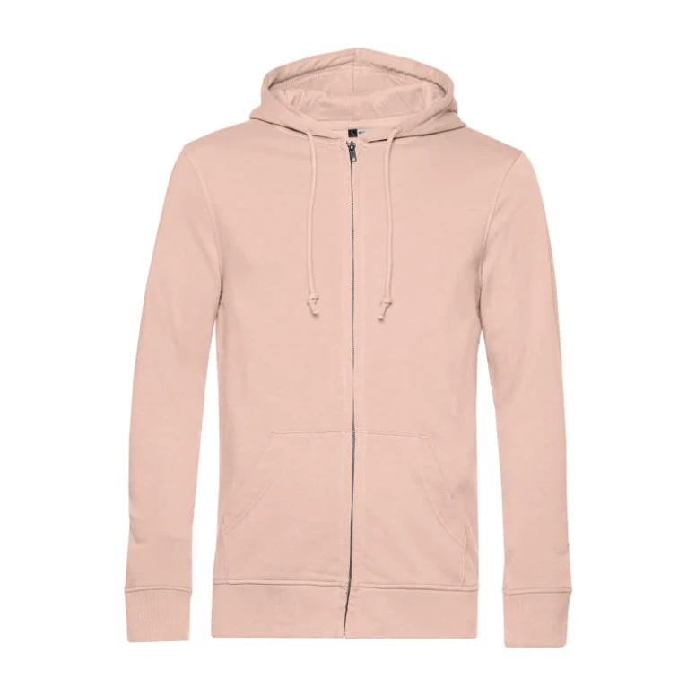 Arbeitsweatshirt Bio Kapuze mit Reißverschluss B&C Collection - BCWU35B