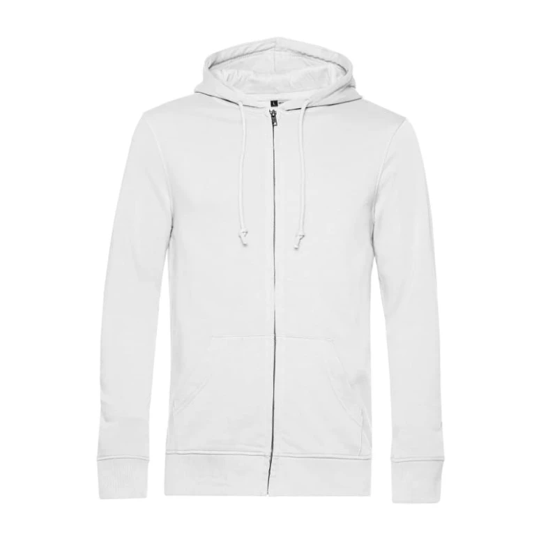 Arbeitsweatshirt Bio Kapuze mit Reißverschluss B&C Collection - BCWU35B