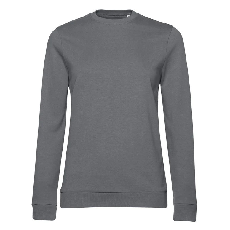 Arbeitsweatshirt mit Rundhalsausschnitt Set In Damen B&C Collection - BCWW02W