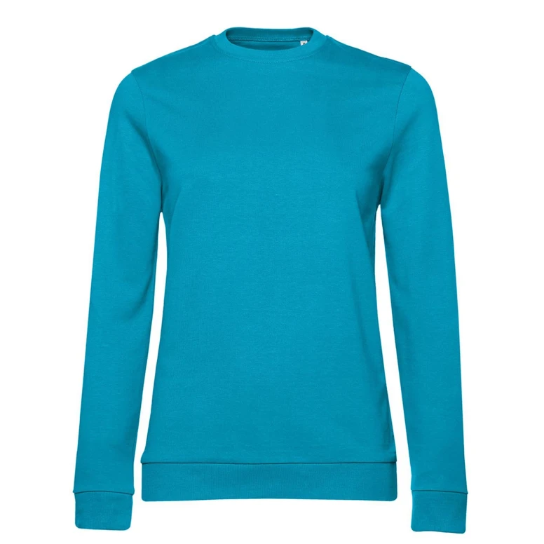 Arbeitsweatshirt mit Rundhalsausschnitt Set In Damen B&C Collection - BCWW02W