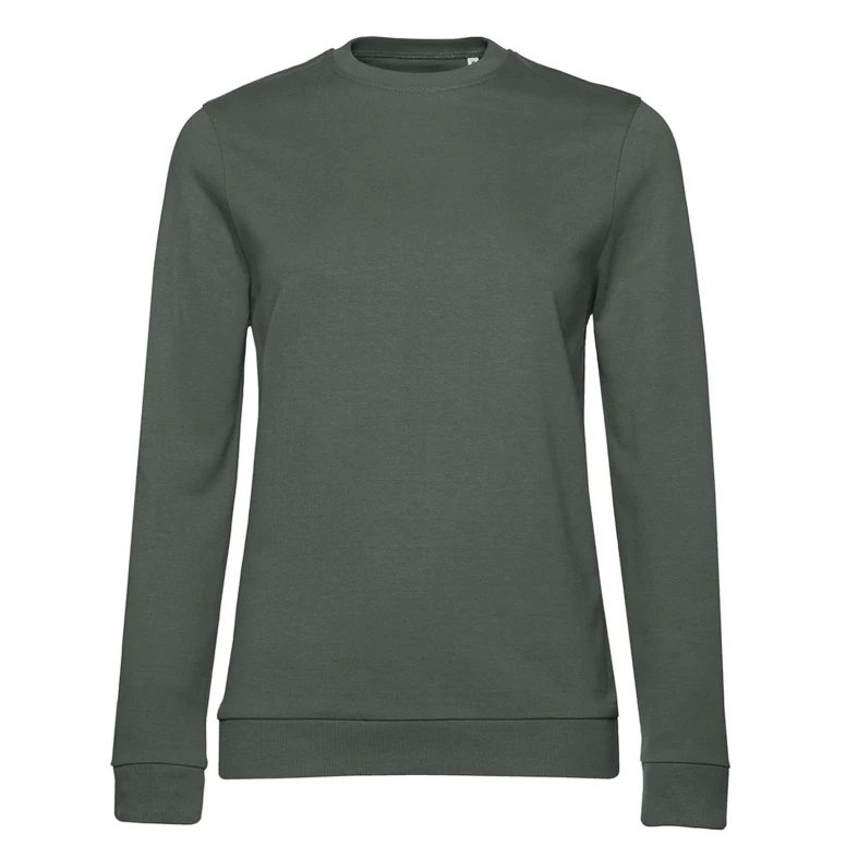 Arbeitsweatshirt mit Rundhalsausschnitt Set In Damen B&C Collection - BCWW02W
