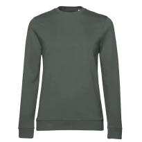 Arbeitsweatshirt mit Rundhalsausschnitt Set In Damen B&C Collection - BCWW02W