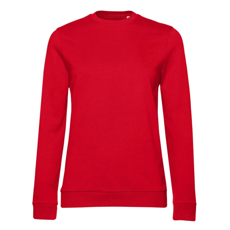 Arbeitsweatshirt mit Rundhalsausschnitt Set In Damen B&C Collection - BCWW02W