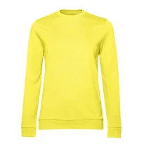 Arbeitsweatshirt mit Rundhalsausschnitt Set In Damen B&C Collection - BCWW02W