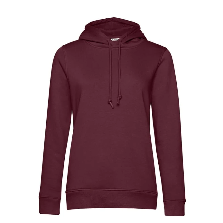 Arbeitsweatshirt Organic Hooded mit Kapuze Damen B&C Collection - BCWW34B