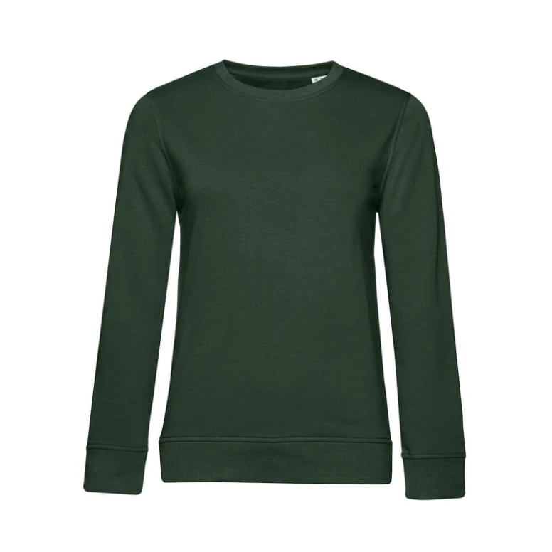 Arbeitsweatshirt mit Rundhalsausschnitt Bio Damen B&C Collection - BCWW32B
