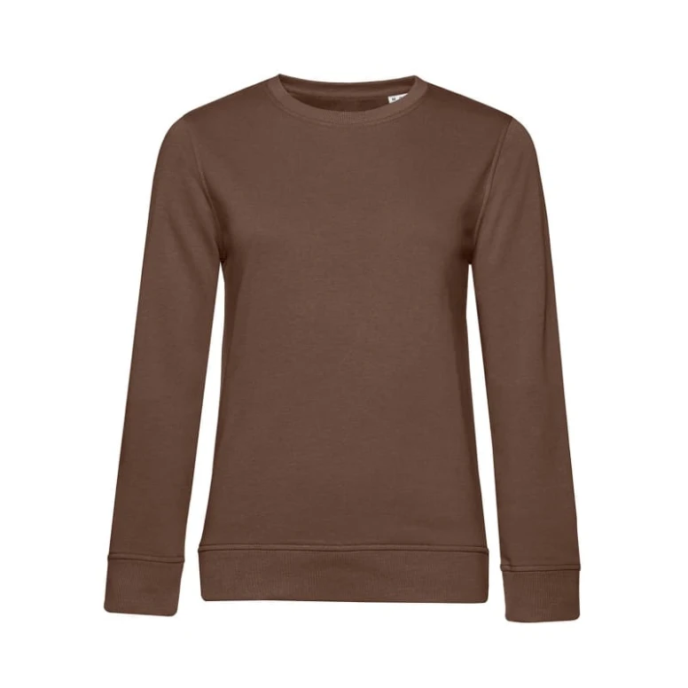 Arbeitsweatshirt mit Rundhalsausschnitt Bio Damen B&C Collection - BCWW32B