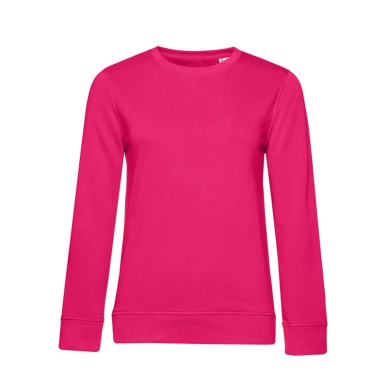 Arbeitsweatshirt mit Rundhalsausschnitt Bio Damen B&C Collection - BCWW32B