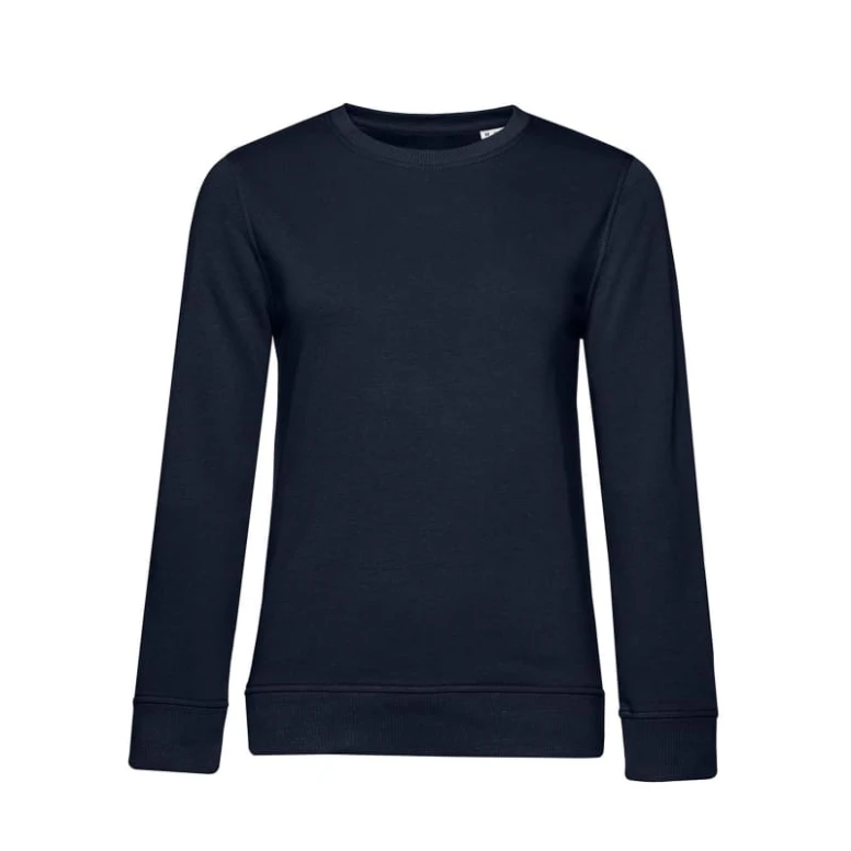 Arbeitsweatshirt mit Rundhalsausschnitt Bio Damen B&C Collection - BCWW32B