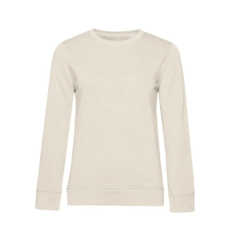 Arbeitsweatshirt mit Rundhalsausschnitt Bio Damen B&C Collection - BCWW32B
