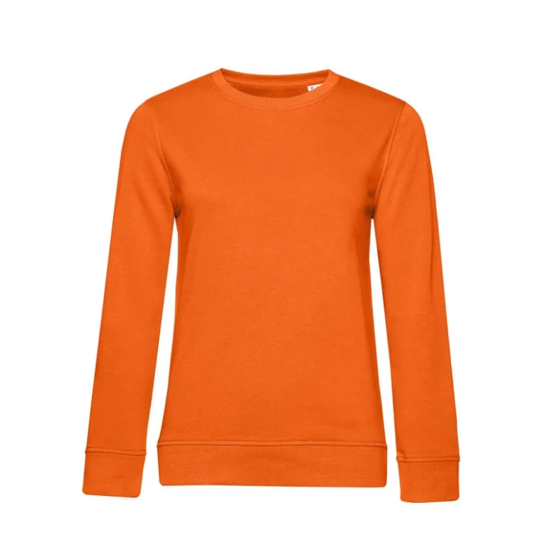 Arbeitsweatshirt mit Rundhalsausschnitt Bio Damen B&C Collection - BCWW32B
