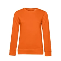 Arbeitsweatshirt mit Rundhalsausschnitt Bio Damen B&C Collection - BCWW32B