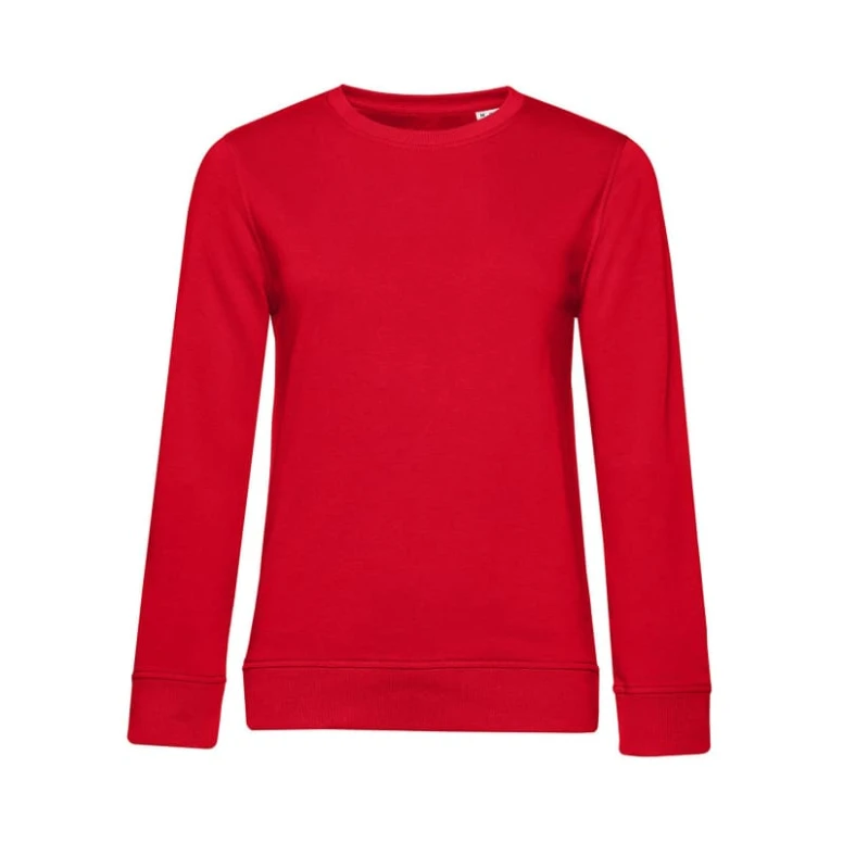 Arbeitsweatshirt mit Rundhalsausschnitt Bio Damen B&C Collection - BCWW32B