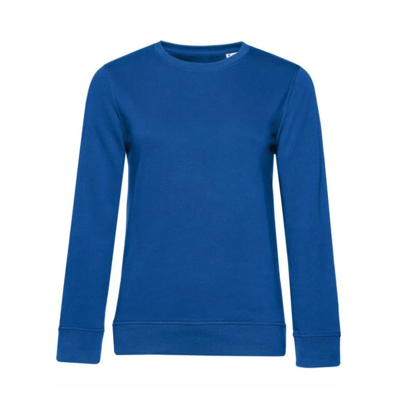 Arbeitsweatshirt mit Rundhalsausschnitt Bio Damen B&C Collection - BCWW32B