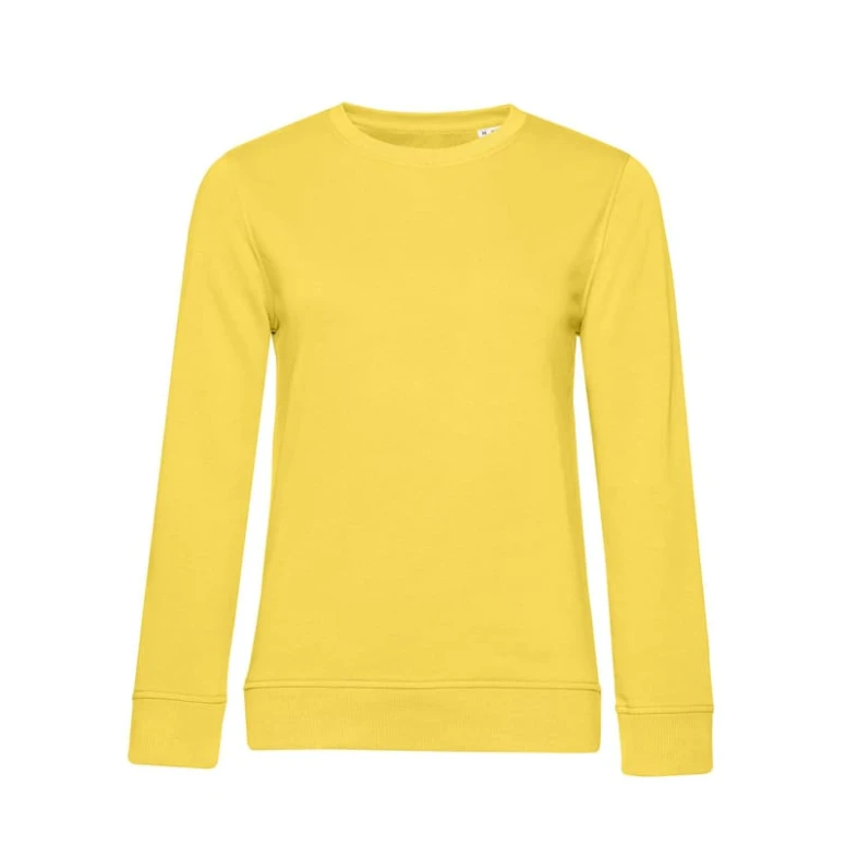 Arbeitsweatshirt mit Rundhalsausschnitt Bio Damen B&C Collection - BCWW32B