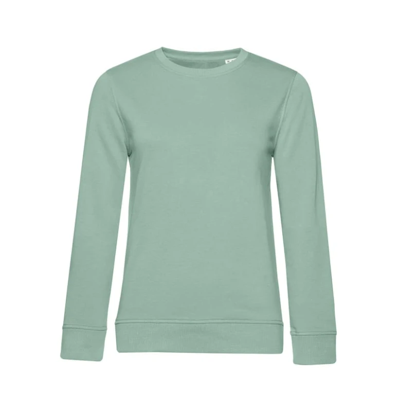 Arbeitsweatshirt mit Rundhalsausschnitt Bio Damen B&C Collection - BCWW32B