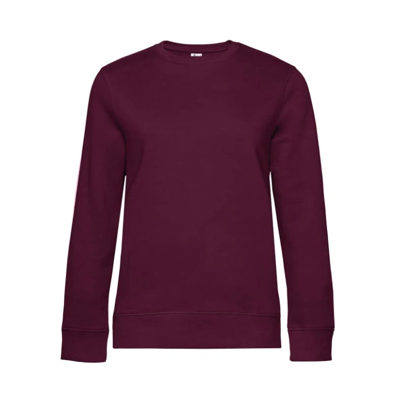 Arbeitsweatshirt Queen Rundhalsausschnitt Damen B&C Collection - BCWW01Q