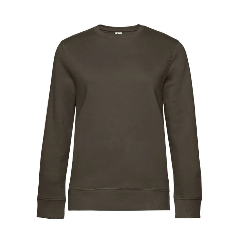 Arbeitsweatshirt Queen Rundhalsausschnitt Damen B&C Collection - BCWW01Q