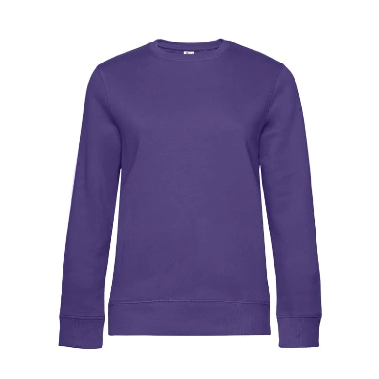 Arbeitsweatshirt Queen Rundhalsausschnitt Damen B&C Collection - BCWW01Q