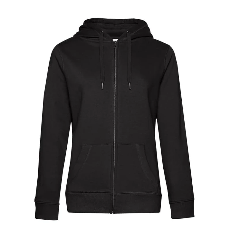 Arbeitsweatshirt Queen mit Kapuze und Voller Reißverschluss Damen B&C Collection - BCWW03Q