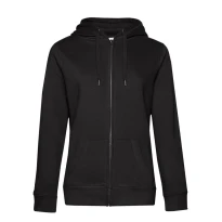Arbeitsweatshirt Queen mit Kapuze und Voller Reißverschluss Damen B&C Collection - BCWW03Q