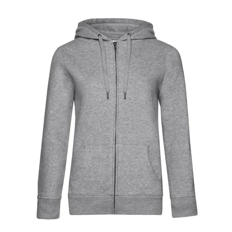 Arbeitsweatshirt Queen mit Kapuze und Voller Reißverschluss Damen B&C Collection - BCWW03Q