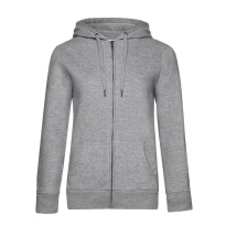 Arbeitsweatshirt Queen mit Kapuze und Voller Reißverschluss Damen B&C Collection - BCWW03Q