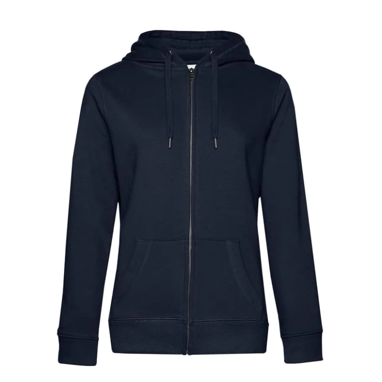 Arbeitsweatshirt Queen mit Kapuze und Voller Reißverschluss Damen B&C Collection - BCWW03Q