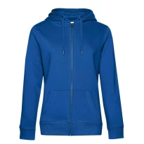 Arbeitsweatshirt Queen mit Kapuze und Voller Reißverschluss Damen B&C Collection - BCWW03Q